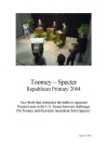 Toomey/Specter: Republican Primary 2004